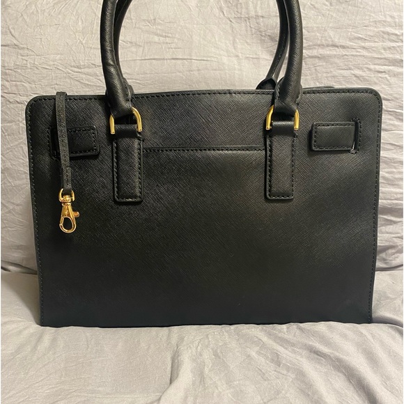 🔥 MICHAEL KORS DILLON SAFINO LEATHER SATCHEL / SHOULDER BAG. - Picture 3 of 10